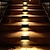 levne Světla cesty &amp; lucerny-4ks solární schodová světla venkovní led palubní schodišťová světla vodotěsná led pro zahradní plot schody zábradlí schody dvorek terasa cesta sváteční světlo