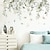 cheap Decorative Wall Stickers-2PC 30X90CM Tropical Green Leaf Butterfly Ornaments Bedroom Living Room Porch Home Wall Decoration Wall Stickers Self-adhesive