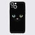 voordelige ontwerp Case-Kat telefoon Geval Voor Apple iPhone 13 12 Pro Max 11 SE 2020 X XR XS Max 8 7 Uniek ontwerp Beschermende hoes Schokbestendig Stofbestendig Achterkant TPU
