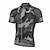 cheap Cycling Clothing-21Grams® Men&#039;s Cycling Jersey Short Sleeve Camo / Camouflage Bike Mountain Bike MTB Road Bike Cycling Top Green Yellow Grey Breathable Quick Dry Moisture Wicking Spandex Polyester Sports Clothing
