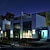 abordables luces de pared al aire libre-Luz de pared led para exteriores, resistente al agua, ip65, 8w, iluminación hacia arriba y hacia abajo, lámpara de pared curvada de doble cabeza para interiores, lámpara de dormitorio moderna,