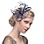 billige Fascinatorer og hatter-Elegant Derby Hodeplagg Fascinator Gentlewoman Kostyme Dame Karneval Fest Derby Bryllupsfest Voksne Fascinator Vår sommer