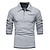 billige Mænds golf tøj-Herre POLO Trøje Golftrøje Tennistrøje Flåde Sort Hvid Langærmet Letvægt T-shirt Toppe Slank Pasform Golftøj Tøj Outfits Bær tøj