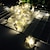 preiswerte LED Lichterketten-Blumenform führte feenhafte Lichterketten 3m-20leds 1.5m-10leds Girlandenlichtweihnachtshochzeitsfestgartenhausfeiertagsdekoration