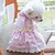 cheap Dog Clothing &amp; Accessories-Dog Dress Princess Lace Skirt for Dog Cat Clothes Teddy Bear Small And Medium Dog Clothes