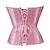 cheap Corsets-Corset Women&#039;s Plus Size Corsets Country Bavarian Overbust Corset Classic Tummy Control Push Up Pure Color Hook &amp; Eye Lace Up Nylon Polyester Christmas Halloween Wedding Party Oktoberfest Costume