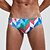 cheap Men&#039;s Swim Shorts-Men&#039;s Swim Shorts Swim Briefs Quick Dry Bathing Suit Bottoms Drawstring Swimming Water Sports Athletic Painting Optical Illusion Spring Summer