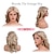 cheap Costume Wigs-Blonde Wigs for Women Reewes Blonde 70S Wig Farrah Fawcett Wig Vintage Wigs Blonde Wig for Women Lady Natural Synthetic Full Wigs Vintage Cosplay  Disco Hair Wig Feathered Wig Halloween Wig