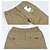 billige Cargobukser-Herre Hold Varm Ripstop Polyester Sort Brun