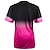 cheap Cycling Jerseys-21Grams Women&#039;s Downhill Jersey Short Sleeve Mountain Bike MTB Road Bike Cycling Green Purple Yellow Gradient Wolf Bike Spandex Polyester Breathable Quick Dry Moisture Wicking Sports Gradient Wolf