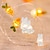 levne LED pásky-velikonoční led zajíček řetězová světla 2m 20leds velikonoční zahradní párty dekorace pro domácí mrkev králík víla světlo velikonoční dárky