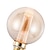 halpa LED-pallolamput-g95 opaslamput vintage edison led valo 3w 220v 110v e26/e27 pohja lämmin valkoinen 2200k vaihtolamput seinälamppuihin valot riippuvalaisin keltainen lämmin &amp; oravahäkki 1kpl 2kpl 4kpl