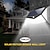 お買い得  屋外用ウォールライト-2個の屋外ソーラーウォールライトランプ8w3モード270照明角度ソーラーモーションセンサー屋外ランプip65ガレージフェンスデッキ中庭に適した防水ライトコントロール