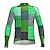 cheap Men&#039;s Jerseys-21Grams Men&#039;s Cycling Jersey Long Sleeve Bike Jersey Top with 3 Rear Pockets Mountain Bike MTB Road Bike Cycling Breathable Moisture Wicking Quick Dry Reflective Strips Yellow Blue Purple Graphic
