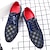 cheap Men&#039;s Oxfords-Men&#039;s Oxfords Derby Shoes Party Heels Party Collections Height Increasing Shoes Casual Christmas Party &amp; Evening Xmas PU Lace-up Black Red Blue Spring Fall