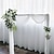 cheap Artificial Plants-Artificial Wedding Arch Flowers Eucalyptus Leaves Large Rose&amp;Peony Floral Swags For Wedding Chair Sheer Drapes Arbor Wedding Ceremony And Reception,Fake Flowers For Wedding Arch Garden Home Decoration