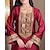 billige Arabisk muslim-Dame Arabisk kjole Kaftan-kjole Cosplay Abaya Arabisk Muslim Ramadan Voksen Kjole Fest, Halloween