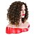 preiswerte Trendige synthetische Perücken-kurze lockige Afro-Perücke für schwarze Frauen schulterlange, flauschige Synthetik-Vollperücke für Afroamerikaner in der Farbe Ombre-Braun (#2t30)