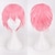 abordables Perruques de déguisement-s perruques de cosplay pour hommes et femmes perruque d&#039;anime en fibre résistante à la chaleur 12 pouces