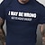 Χαμηλού Κόστους Γραφικά πουκάμισο ανδρών-Γραφική Γράμμα Μαύρο Ρουμπίνι Θαλασσί Μπλουζάκι Casual στυλ Ανδρικά Γραφικός Μείγμα Βαμβακιού Πουκάμισο Αθλήματα Ελαφριά Πουκάμισο Κοντομάνικο Άνετο μπλουζάκι Causal Αργίες Καλοκαίρι