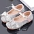 cheap Kids&#039; Flats-Girls&#039; Flats Daily Dress Shoes Princess Shoes School Shoes Glitter Portable Breathability Non-slipping Princess Shoes Big Kids(7years +) Little Kids(4-7ys) Daily Theme Party Walking Shoes Buckle