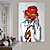levne Motivy postav-mintura ruční olejomalba na plátně umělecká dekorace na stěnu moderní abstraktní postava obraz pro domácí dekoraci válcovaný bezrámový nenatažený obraz