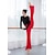 cheap Latin Dancewear-Latin Dance Pants Split Joint Women&#039;s Daily Training Performance Long Sleeve Modal Dance Basic