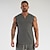 cheap Tank Tops-Men&#039;s Tank Top Vest Top Undershirt Sleeveless Shirt Plain V Neck Casual Holiday Sleeveless Clothing Apparel Sports Fashion Lightweight Muscle