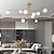 cheap Chandeliers-145 cm Cluster Design Chandelier LED Pendant Light Glass Sputnik Electroplated Painted Finishes Contemporary Nordic Style 220-240V