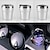 cheap Car Organizers-Car Ashtray Portable Detachable Stainless Auto Vehicle Cigarette Ashtray Ash with Blue LED Light Indicator Smokeless for Car Cup Holder Home Office Car Interior Accessories 1PCS
