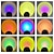 olcso Dísz- és éjszakai világítás-rgb naplemente lámpa távirányító 16 szín távoli alkalmazás bluetooth naplemente vetítő lámpa szivárvány hangulatú led izzók 5w usb éjszakai lámpák