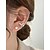 cheap Earrings-1 Pair Stud Earrings For Women&#039;s Anniversary Street Engagement Alloy Classic Mermaid