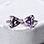 cheap Rings-Ring Party Geometrical Silver Alloy Bowknot Simple Elegant 1pc Cubic Zirconia / Women&#039;s / Wedding / Gift