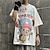 halpa Anime T-paidat-One Piece Nami Roronoa Zoro Tony Tony Chopper T-paita Cartoon Manga Anime 3D Harajuku Kuvitettu Kawaii Käyttötarkoitus Pariskuntien Miesten Naisten Aikuisten Takaisin kouluun 3D-tulostus