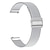 cheap Garmin Watch Bands-Watch Band for Garmin Forerunner 645/245/158/55 Music Venu Sq 2(Music) / Sq(Music) / 2 Plus, Venu Vívoactive 3 (Music), Vívomove 3 / HR / Sport / Style / Luxe Approach S42 / S40 / S12 Stainless Steel