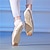 levne Taneční oblečení-dámské baletní boty špičaté boty en pointe taneční a pro prsty měkké vycpávky potřeby školení výkon cvičení stuhy na plochém podpatku růžové šněrování dospělí / satén