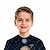 preiswerte 3D-T-Shirts für Jungen-Jungen 3D Galaxis T-Shirt Kurzarm 3D-Druck Sommer Frühling Aktiv Sport Modisch Polyester kinderkleidung 3-12 Jahre Outdoor Täglich Innen Regular Fit