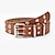 cheap Women&#039;s Belt-Women&#039;s Unisex PU Buckle Belt Wide Belt PU Leather Prong Buckle Eyelet Casual Classic Party Daily White Black Brown Coffee