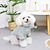 Χαμηλού Κόστους Ρούχα για σκύλους-πουλόβερ σκύλου πλεξίματος 3 συσκευασιών χειμωνιάτικα ρούχα για κουτάβι με ζιβάγκο για μικρομεσαίους σκύλους κορίτσι αγόρι τσιουάουα μονόχρωμα φούτερ για σκυλάκια παλτά ρούχα για γάτες (# 1, μεσαία)
