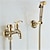 cheap Bidet Faucets-Bathroom Bidet Shower Sprayer Brass Toilet Douche Hygienic Cleaning Head Set Tap