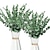 お買い得  人工観葉植物-10個 16.7インチ 人工植物 ホームデコレーション ウェディングパーティー 壁装飾葉 人工葉 卓上ディスプレイ 結婚式のアーチガーデンウォールホームパーティーデコレーション用フェイクフラワー