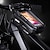 お買い得  自転車用フレームバッグ-WILD MAN 1.2 L 自転車用フレームバッグ タッチスクリーン 反射 防水 自転車用バッグ PUレザー TPU EVA 自転車用バッグ サイクリングバッグ サイクリング 戸外運動