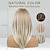 voordelige Synthetische trendy pruiken-blonde pruiken met pony lange gelaagde blonde pruik vrouwen synthetische pruik met pony 18inch kerstfeest pruiken