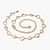 abordables Cinturones de mujer-Mujer Unisexo Cinturón de cadena Cadena de metal Hebilla libre decoración de flores Casual Clásico Fiesta Diario Plata Dorado