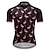 cheap Men&#039;s Jerseys-CAWANFLY Men&#039;s Cycling Jersey Short Sleeve Bike Tee Tshirt Jersey Top with 3 Rear Pockets Road Bike Cycling Anti-Slip Sunscreen UV Resistant Cycling Pink Graphic Flamingo Polyester Sports Clothing