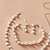 お買い得  ジュエリーセット-1セット ジュエリーセット For 女性用 記念日 贈り物 プロムドレス 人造真珠 ラインストーン 据え付けられた ボール型 / ビーチ