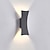 cheap Outdoor Wall Lights-Modern Nordic Style Outdoor Wall Lights Indoor Wall Lights Bedroom Aluminum 220-240V 7 W