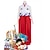 זול תחפושות אנימה-קיבל השראה מ One Piece Yamato אנימה תחפושות קוספליי יַפָּנִית חליפות קוספליי עליון חצאית חגורת מותניים עבור בגדי ריקוד נשים