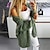 cheap Cardigans-Women&#039;s Cardigan Sweater Jumper Knit Knitted Tunic Open Front Pure Color Outdoor Daily Stylish Casual Spring Summer Green Black S M L / Long Sleeve / Holiday / Regular Fit / Going out