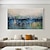 halpa Abstraktit taulut-Hang-Painted öljymaalaus Maalattu Vaakatasoinen panoraama Abstrakti Maisema Moderni Joustava kangas